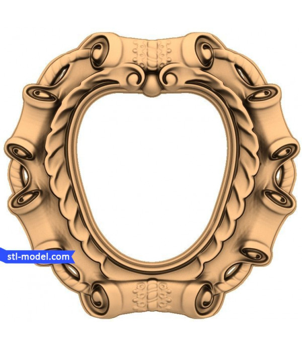 Frame "Frame #101" | STL - 3D model for CNC
