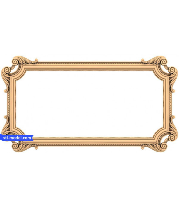 Frame "Frame #283" | STL - 3D model for CNC