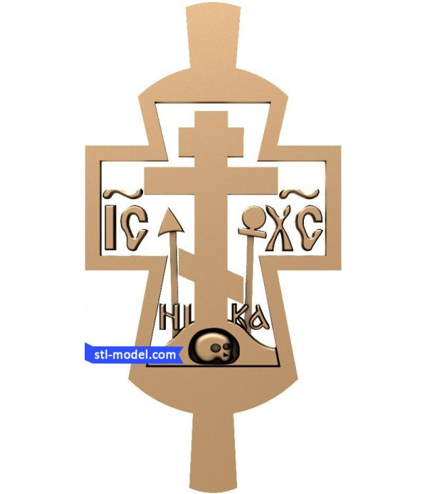 Cross "Cross #5" | STL - 3D model for CNC