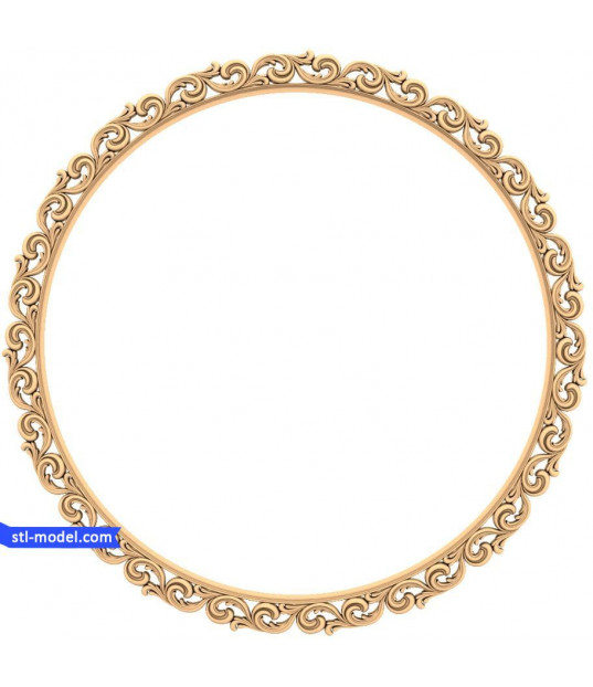 Ornate Circular Frame