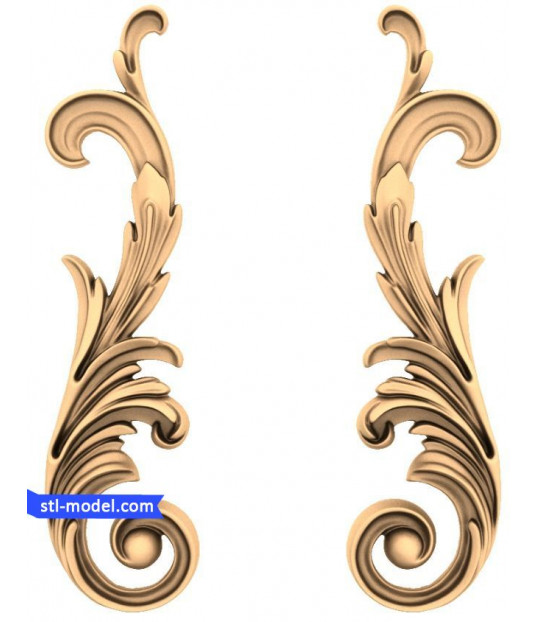 Baroque Scroll Ornament