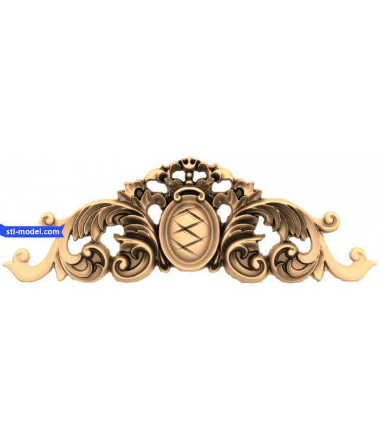 Baroque Elegance Decorative Panel