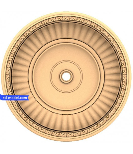 Ornate Circular Ceiling Medallion