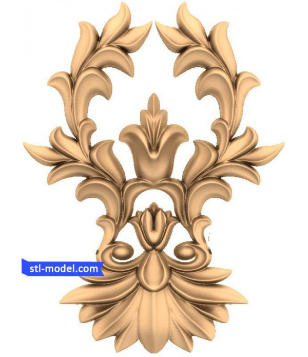 Decor "decor #506" | STL - 3D model for CNC