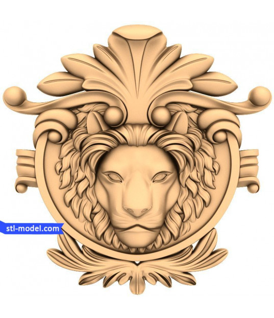 Majestic Lion Crest