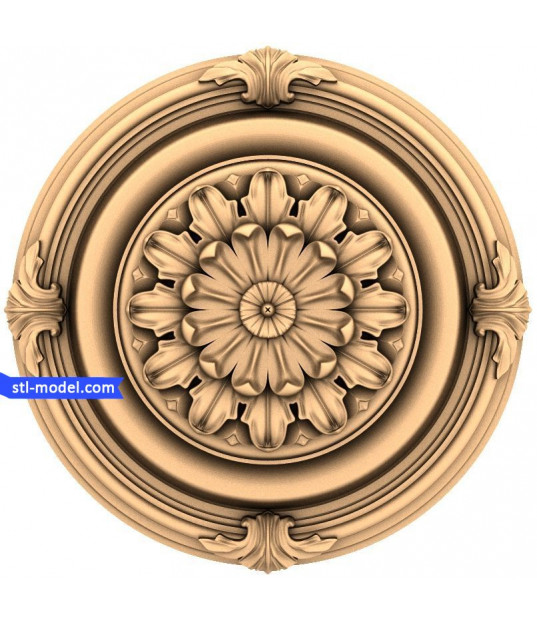 Royal Acanthus Rosette