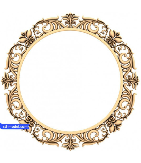 Baroque Elegance Ornamental Frame