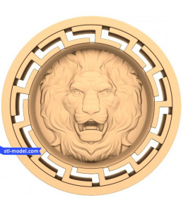 Character "lion Head #7" | STL...