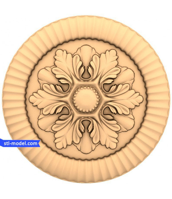 Rosette "Rosette #141" | STL - 3D model for CNC