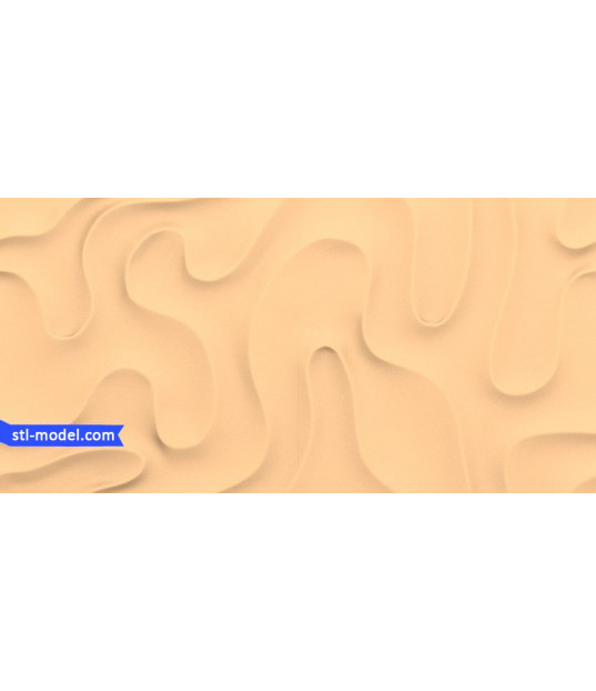 Flowing Tranquility 3D Panel