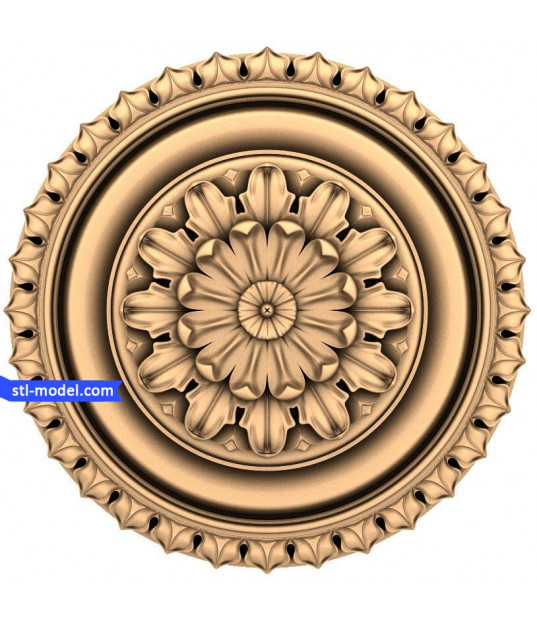 Floral Elegance Medallion