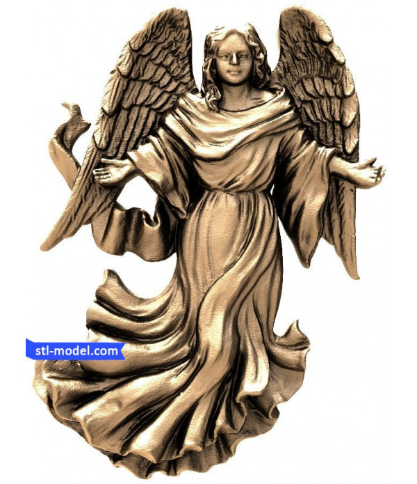 Angel "Angel #10" | STL - 3D model for CNC