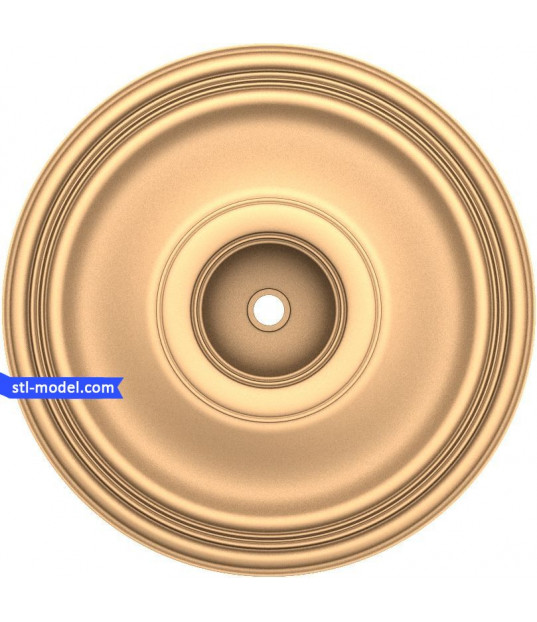 Classic Round Rosette