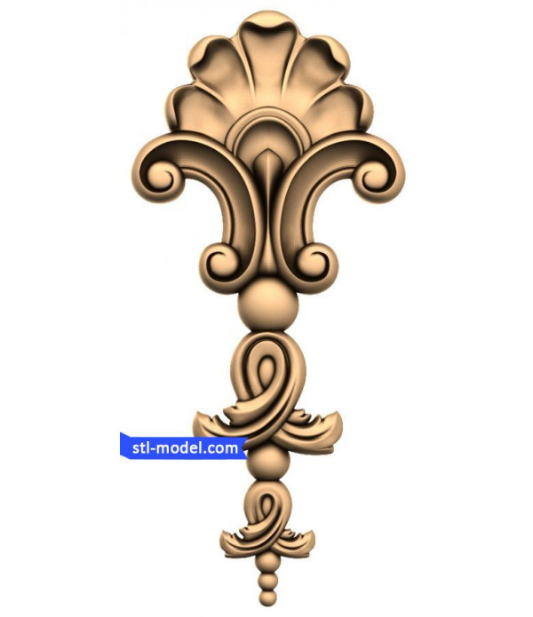 Decor "decor #344" | STL - 3D model for CNC