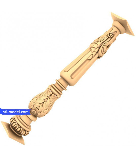 Floral Elegance Baluster