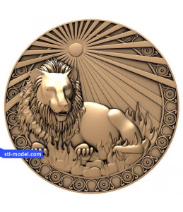 Zodiac "Leo" | STL - 3D model ...