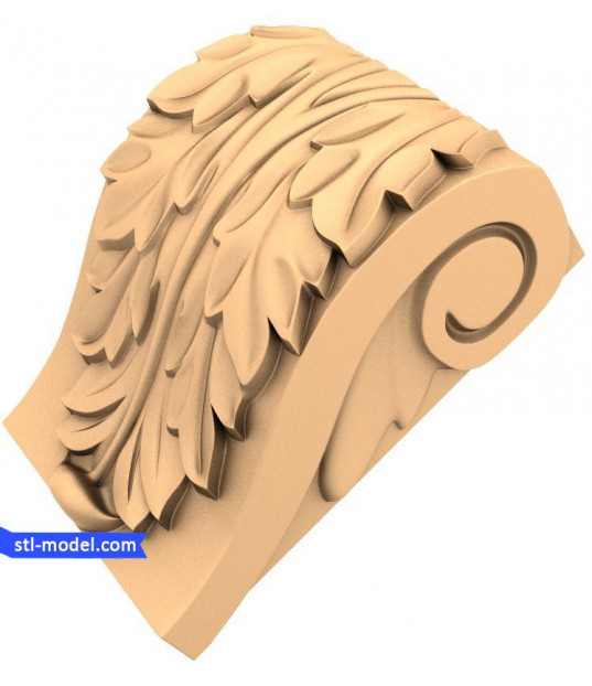 Leafy Acanthus Corbel