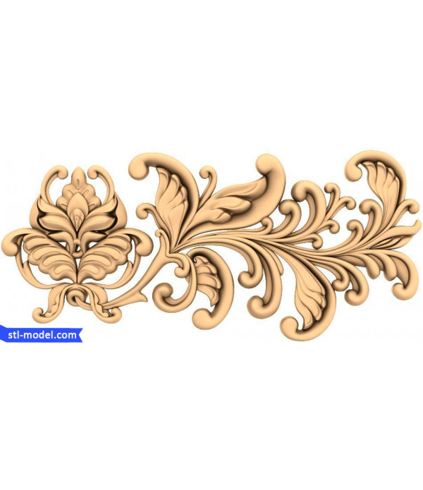 Decor "decor #471" | STL - 3D model for CNC