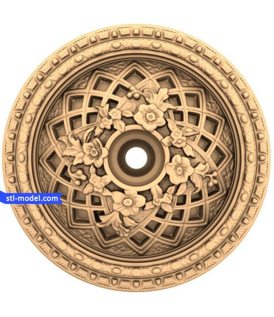 Floral Harmony Medallion