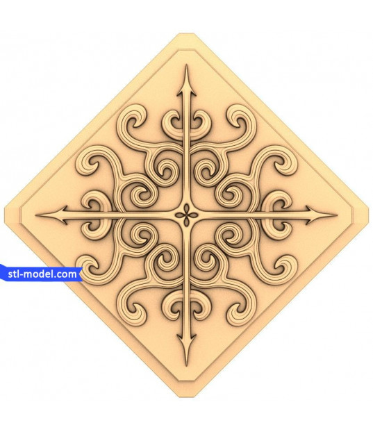 Ornate Swirl Relief