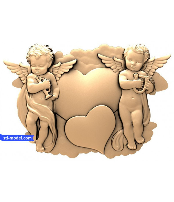 Angel "Angel #16" | STL - 3D model for CNC