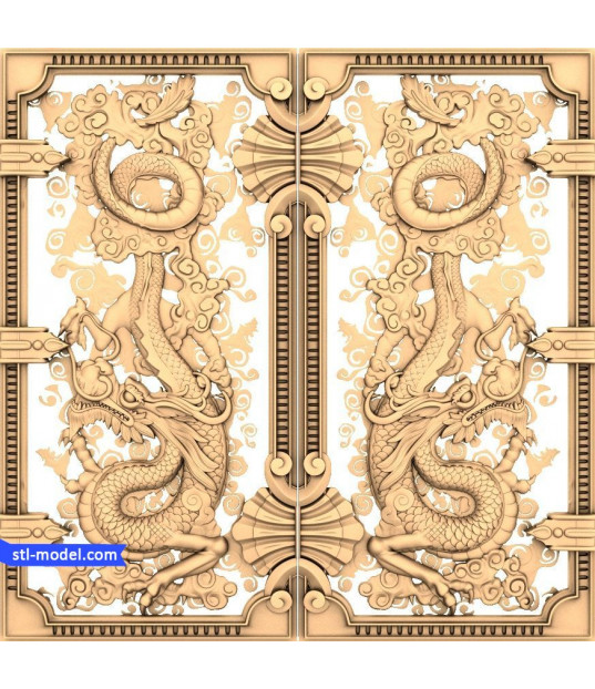 Majestic Dragon Relief