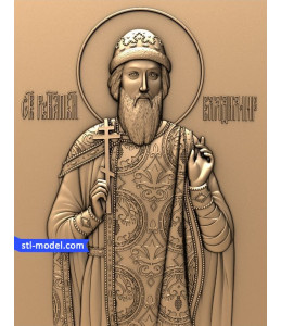 Icon "St. Vladimir #1" | STL -...