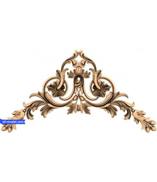 Elegant Floral Crest