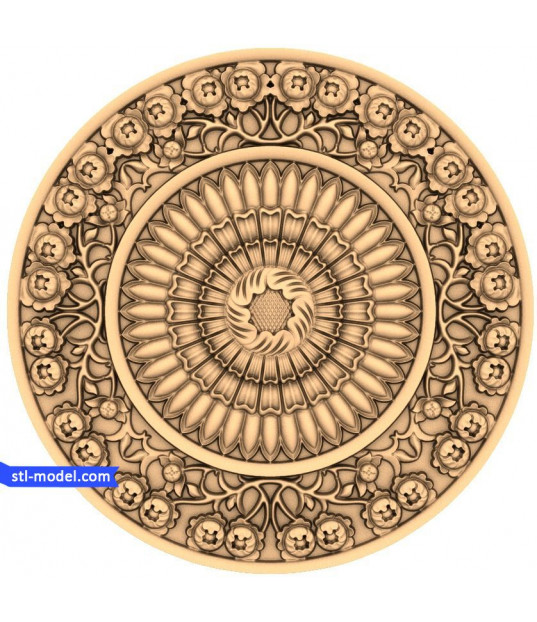 Floral Radiance Medallion