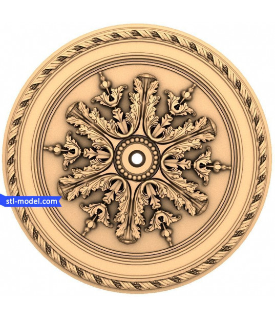 Ornate Floral Medallion
