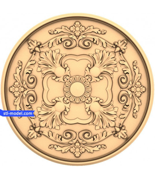 Ornate Floral Medallion