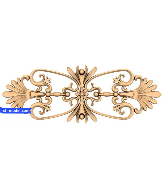 Ornate Flourish Panel