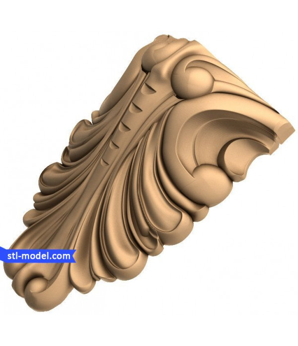 Corbel "Corbel #66" | STL - 3D model for CNC