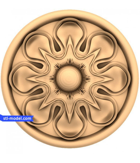 Sunburst Rosette