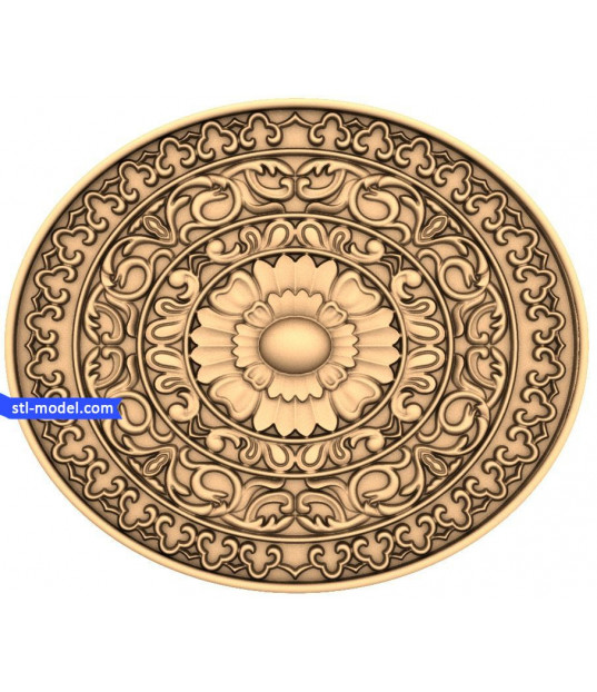 Ornate Floral Medallion