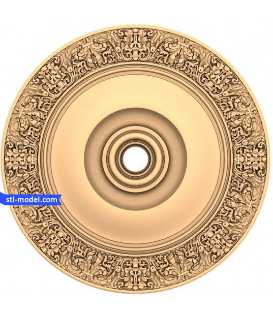 Baroque Ceiling Rosette