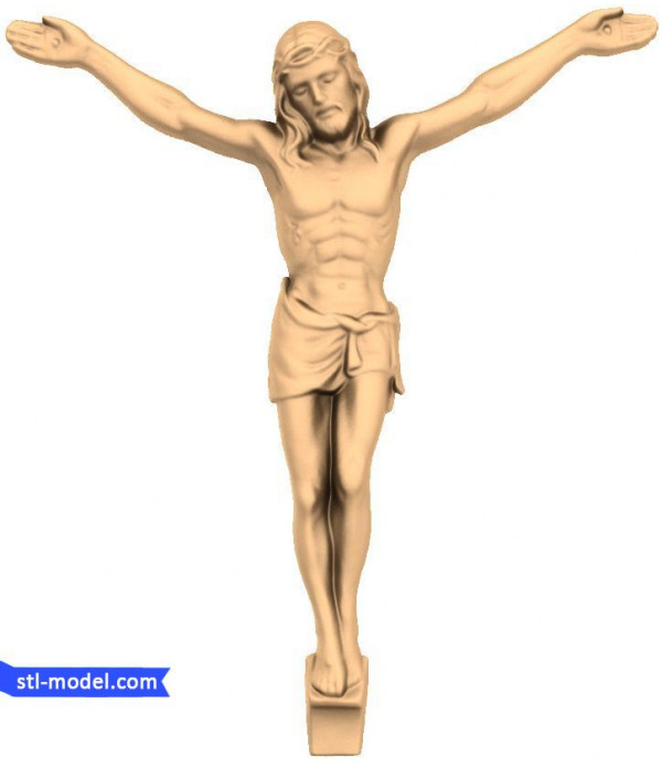 Icon "Crucifixion #8" | STL - 3D model for CNC