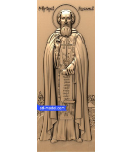 Icon "St. Sergius of Radonezh #1&qu...
