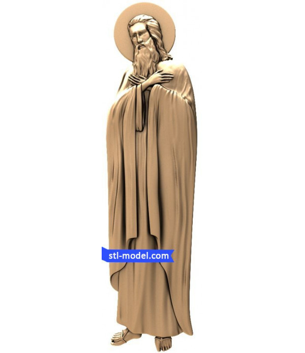 Icon "St. Isaiah" | STL - 3D model for CNC