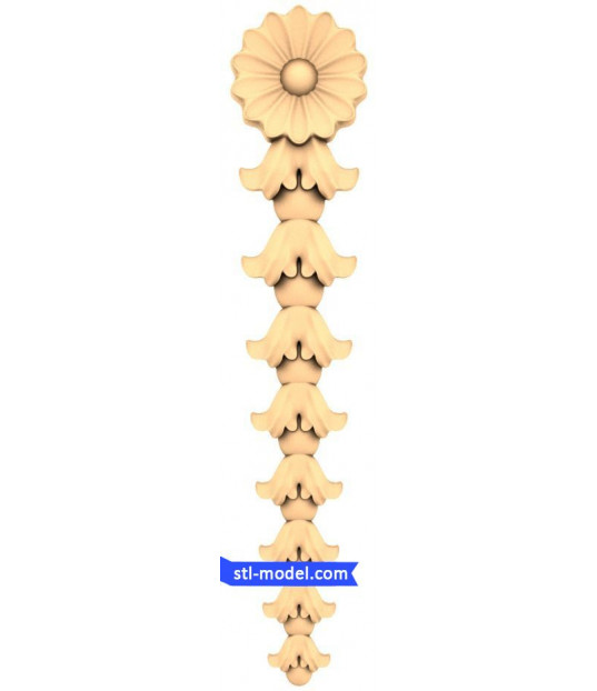 Floral Elegance Vertical Decor