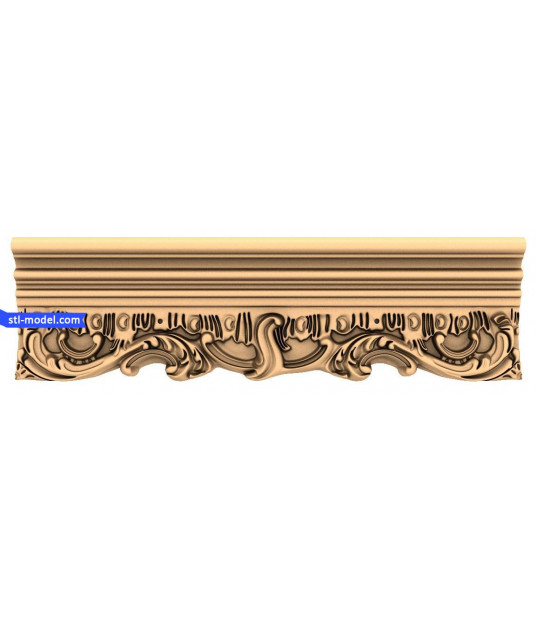 Ornate Baroque Crown Molding