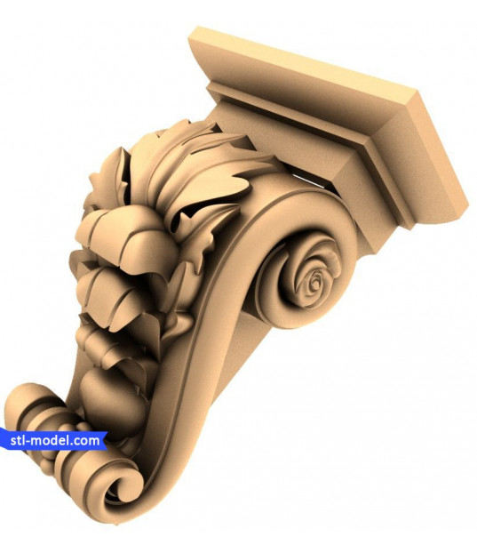 Lion's Acanthus Corbel
