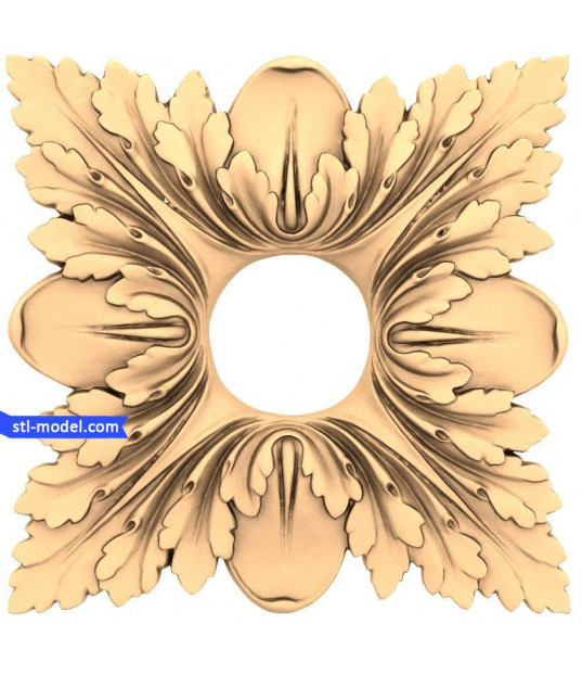 Oak Garland Medallion