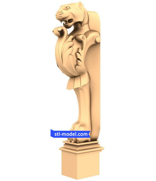 Roaring Panther Corbel