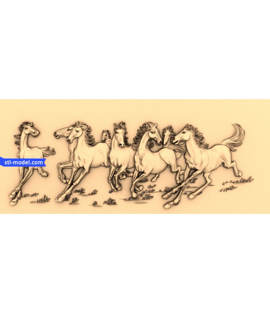 Galloping Mustangs