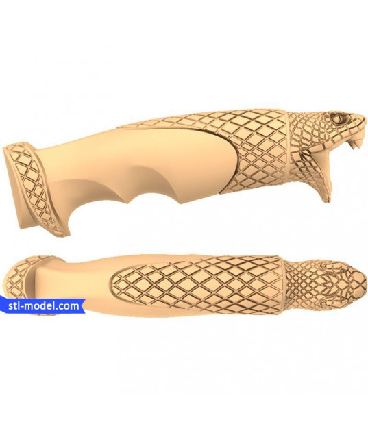 Serpentine Blade Handle
