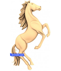 Bas-relief "Foal" | STL - 3D m...