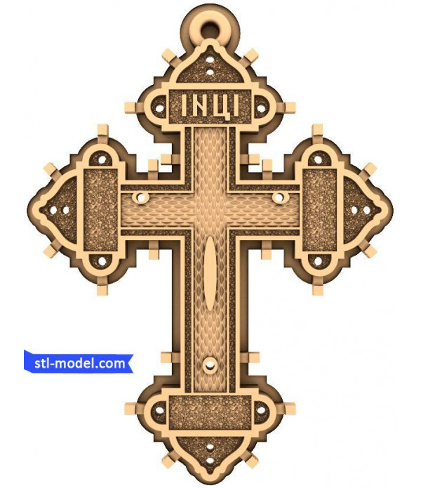 Cross "Cross #16" | STL - 3D model for CNC