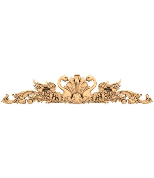 Regal Swan Ornament
