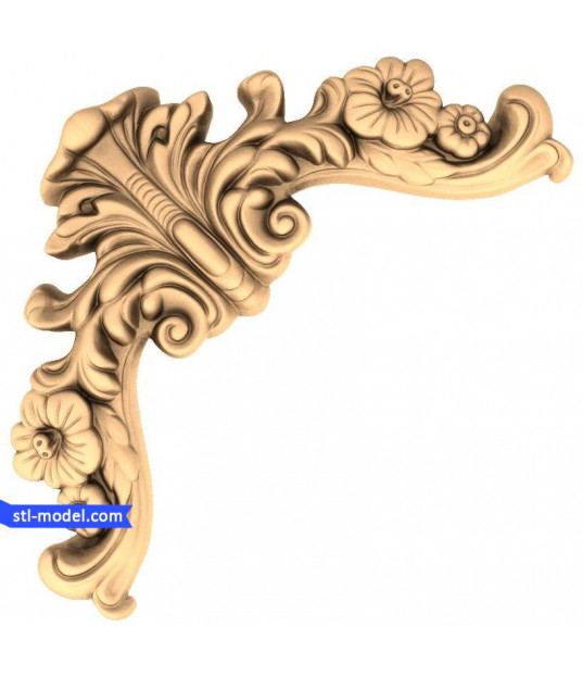 Floral Elegance Corner Design
